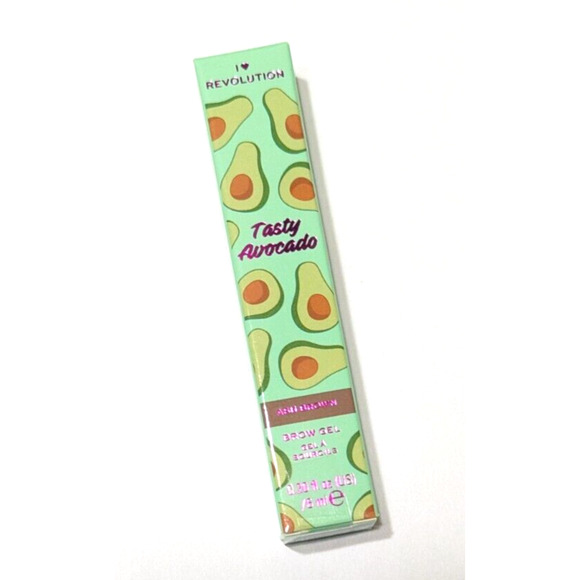 4/$20 I Heart Revolution Tasty Avocado Nourishing Brow Gel in Ash Brown - Picture 3 of 8